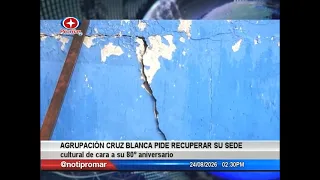 Cruz Blanca group calls for the restoration of its cultural headquarters ahead of its 80th annive...