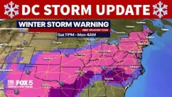 Winter weather watch: Heaviest snowfall early Sunday with sleet, ice later