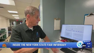 Upstate providing care at the Fair
