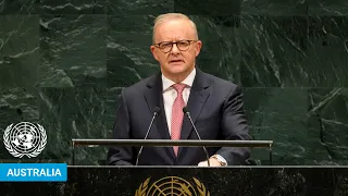 🇦🇺 Australia -  Prime Minister Addresses United Nations General Assembly 81st Session | #UNGA
