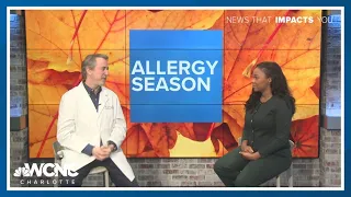 Fall is finally here: for many in the Carolinas, it also means more allergies