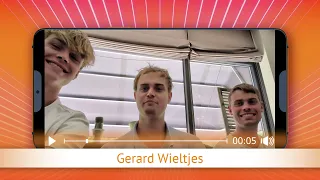 TV Oranje app video message - Gerard Wieltjes