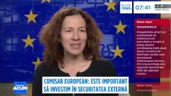 EXCLUSIV. Roxana Mînzatu, comisar european: „Este important să investim în securitatea externă”