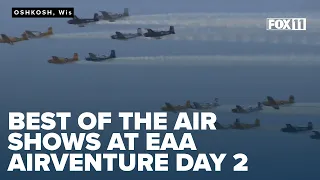 2nd Day of air shows at EAA AirVenture in Oshkosh