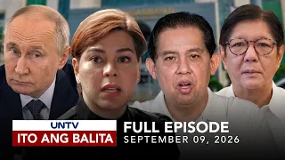 UNTV: Ito Ang Balita | September 9, 2026
