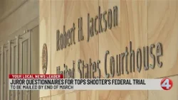 Анкеты для присяжных заседателей на федеральном процессе над стрелком из магазина Tops будут разо...