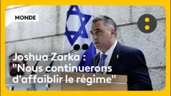 Joshua Zarka, ambassadeur d'Israël en France, est l'invité de "Tout est politique"