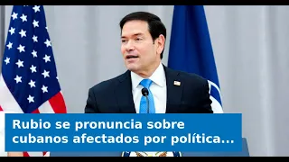 VIDEO: Rubio speaks out about Cubans affected by Trump's immigration policy: "We are seeing