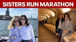 Long-lost sisters running the NYC Marathon together