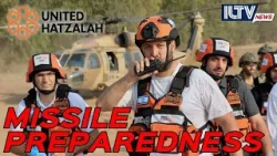 United Hatzalah Simulates Missile Attack Drill