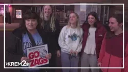 Fans filled the Garland Theater to watch the Bulldogs take on Kennesaw State