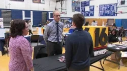 Career fair at Abington Heights High School