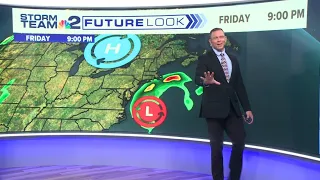 Storm Team 2 evening forecast with Dan Russell