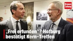 „Frei erfunden“? Hofburg bestätigt Kern-Treffen | krone.tv NEWS