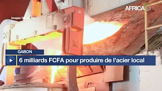 Gabon : une première usine d'acier inaugurée
