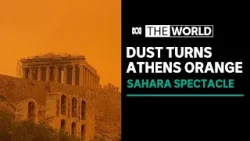 Greek authorities send health advisory after Sahara dust storm blankets country | The World