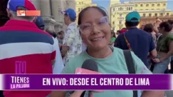 Lima: largas colas para ingresar a la catedral