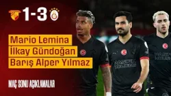 ?️ Futbolcularımızdan Mario Lemina, İlkay Gündoğan ve Barış Alper Yılmaz’ın açıklamaları #GÖZvGS ?️ Futbolcularımızdan Mario Lemina, İlkay Gündoğan ve Barış Alper Yılmaz’ın açıklamaları #GÖZvGS