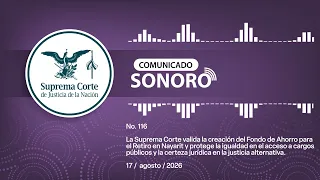 Comunicado Sonoro No. 116 / 2026