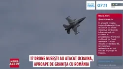 Alerte în județul Tulcea: 17 drone rusești au atacat Ucraina, aproape de granița cu România Alerte în județul Tulcea: 17 drone rusești au atacat Ucraina, aproape de granița cu România