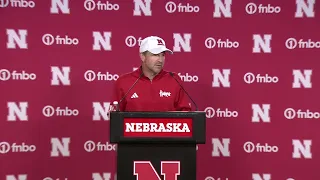 Nebraska Co-Offensive Coordinator/Quarterbacks Coach Glenn Thomas| Aug. 25, 2026