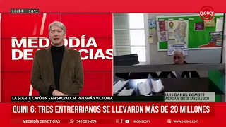 Quini 6: Three people from Entre Ríos won more than 20 million - Elonce