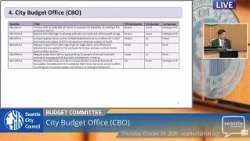 Select Budget Committee Meeting Session II 10-29-26