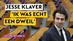 Jesse Klaver: 'In die periode was ik echt een dweil'