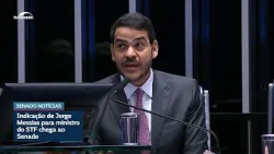 Indicação de Jorge Messias para o STF chega ao Senado Indicação de Jorge Messias para o STF chega ao Senado