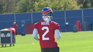 Moore, Coleman return to Bills practice on Friday