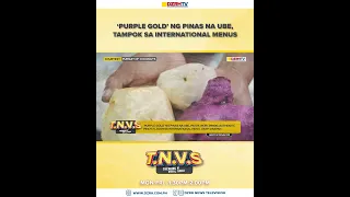 ‘Purple gold’ ng Pinas na ube, tampok sa international menus