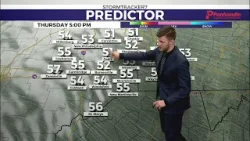 Cold air moves into the region Thursday