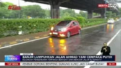 Banjir Rendam Jalan Ahmad Yani Cempaka Putih, Kendaraan Tak Bisa Lewat #beritasatu