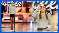 Lina präsentiert eine LED-Stirnlampe als Samstags-Schnäppchen bei @PEARL TV