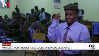 Kenya : Un robot pour traduire les cours en langue des signes