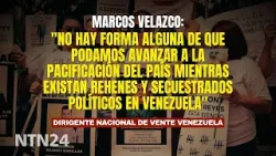 "No hay forma de que podamos avanzar a la pacificación mientras existan secuestrados políticos"