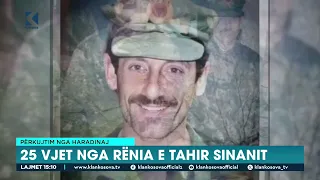 Përkujtim nga Haradinaj  - 25 vjet nga rënia e Tahir Sinanit