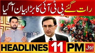 PTI Long March | Big Announcement | Bol News 11 PM Headlines | Islamabad Latest Updates