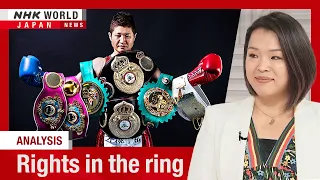 Japanese world champion boxer now fighting for equality, not beltsーNHK WORLD-JAPAN NEWS