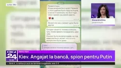 Spion al lui Putin, angajat la o bancă din Kiev: indica ținte pentru bombardamente