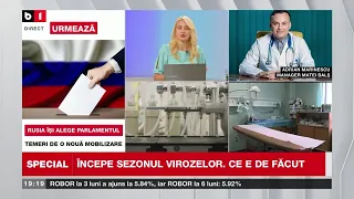 Revine COVID în SEZONUL TOAMNĂ-IARNĂ. Detalii: Adrian Marinescu, manager M.BALȘ. B1TV_19 sept, 2026