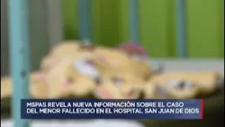 Investigan causas del fallecimiento de un menor de edad en el Hospital San Juan De Dios