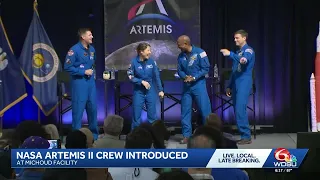 NASA Artemis crews introduced at Michoud faciliity