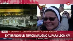🚨 EXTIRPAN TUMOR MALIGNO AL PAPA LEÓN XIV | El Vaticano confirma un adenocarcinoma pulmonar