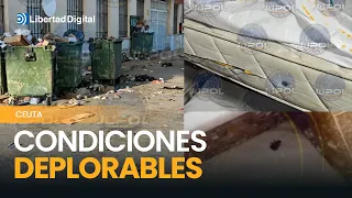 El alojamiento precario de los últimos policías enviados a Ceuta