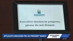 JSU presidential search narrows