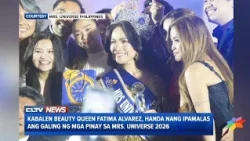Kabalen beauty queen Fatima Alvarez, handa nang ipamalas ang galing ng Pinay sa Mrs. Universe 2026