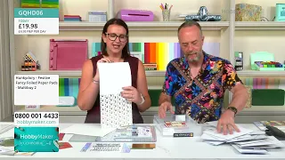 06/08/2026 HobbyMaker Live - Hunkydory,Tonic Studios,Paper Dienamics &  Janie's Originals