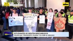 Arancel Cero: diálogo entre estudiantes y autoridades del Gobierno