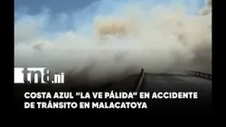 Costa Azul sufre accidente de tránsito en carretera Malacatoya – Granada